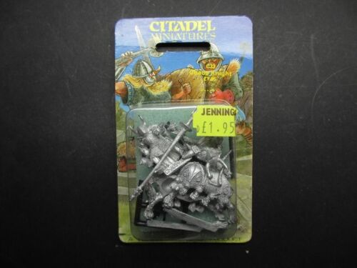 Citadel Games Workshop C33 Chaos Knight set sealed blister 1980s - Picture 1 of 1