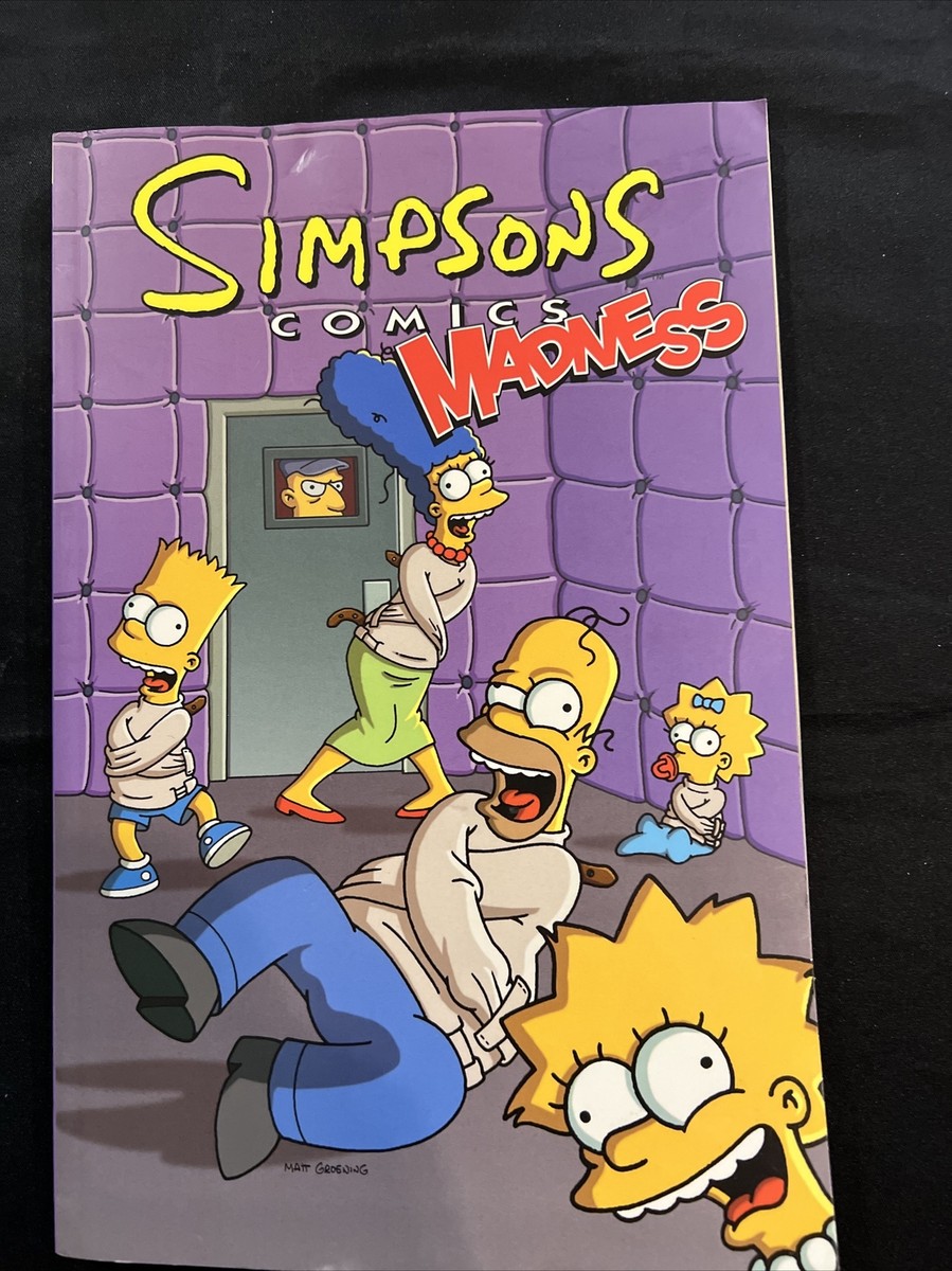 SIMPSON'S COMICS MADNESS~ Graphic Novel~ Great Condition | eBay