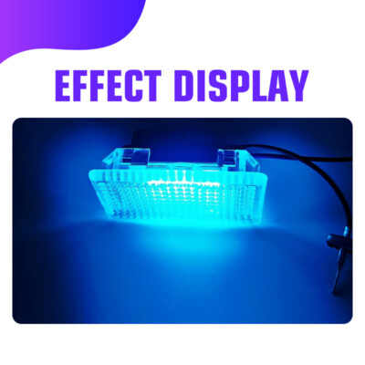 Car Interior Foot Floor Trunk Lamp Lights RGB LED Blubs for Tesla Model 3 S Y X