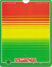 Vectrex Reproduction OVERLAY, OEM Quality - BRAND NEW - Scramble Wars