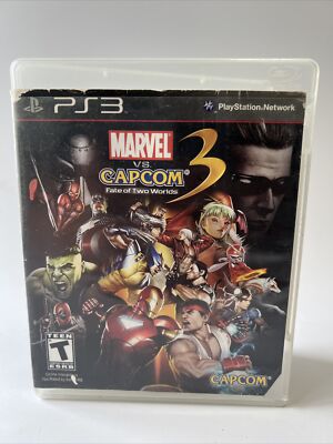 Marvel vs. Capcom 3: Fate of Two Worlds Sony PlayStation 3 PS3 in Case