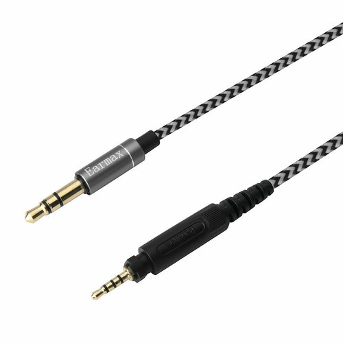 Replacement Audio nylon Cable For Philips SHP8900 SHP9000 SHP895 HEADPHONES - Picture 3 of 13