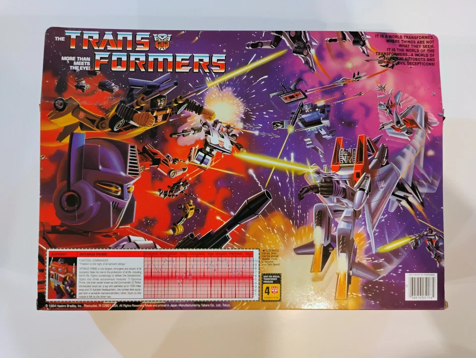 Transformers G1 OPTIMUS PRIME Reissue Encore KO NIB - Image 2 of 2