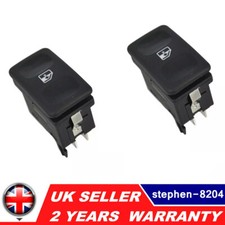 2x Electric Window Control Switch For VW Polo MK3 Caddy Golf Mk2 GTI Jetta C400
