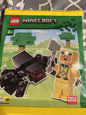 LEGO MINECRAFT SPIDER & MASTER BUILDER MINIFIGUREN 662410