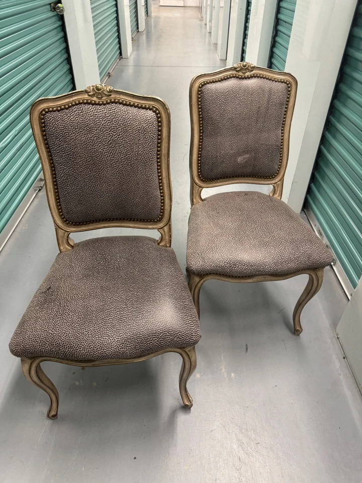 Silla de salón antigua vintage silla victoriana lateral o comedor 4 disponibles Foto 2 de 4