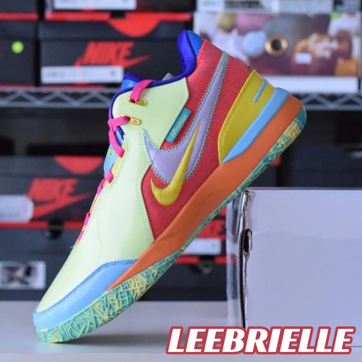 Nike Zoom LeBron NXXT Gen AMPD IPS Violet Mist Volt Multi Nike Zoom LeBron NXXT Gen AMPD IPS Violet Mist Volt Multi