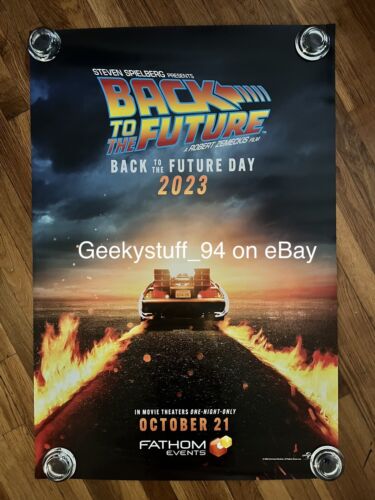 Back To The Future DS Theatrical Movie Poster 27x40