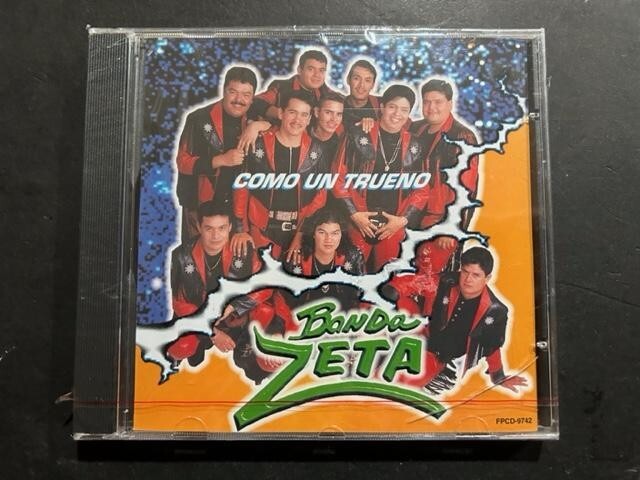 Banda ZETA Como Un Trueno CD 1998 Fonovisa Latin Spanish for