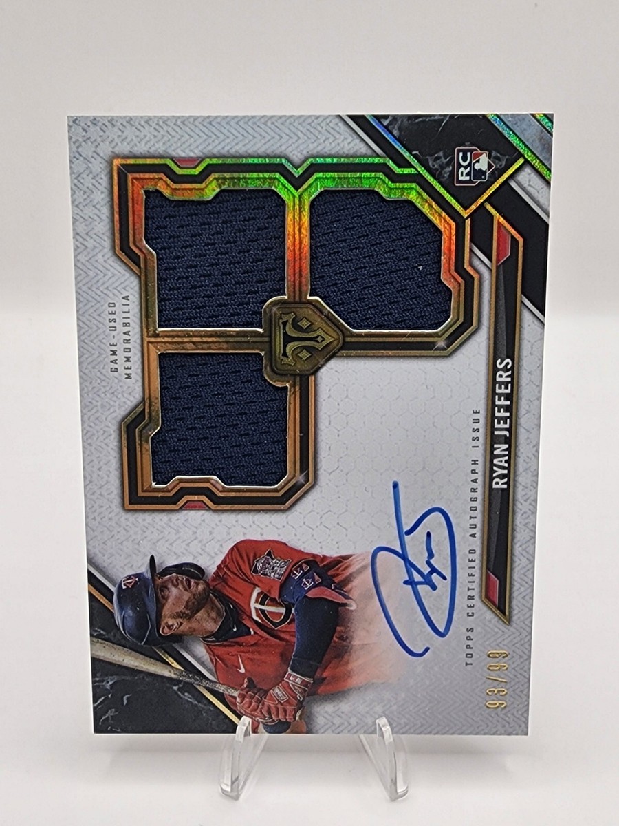 2021 Topps Triple Threads RPA Ryan Jeffers /99 Minnesota Twins | eBay