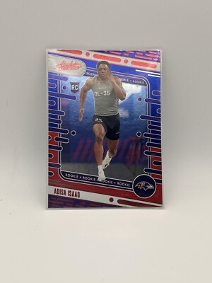 Adisa Issac Rookie 2024 Absolute Football Holiday Red, Blue #174(RC)