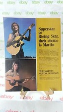 1980 MARTIN GUITAR MAGAZINE PRINT AD STEVE HOWE YES 11 X 8.5