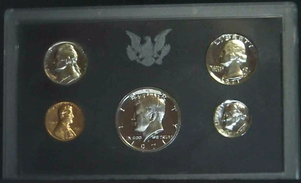 1971-S US Proof Mint Set 5 Coins CLAD 18scl1001 - Image 2 of 3