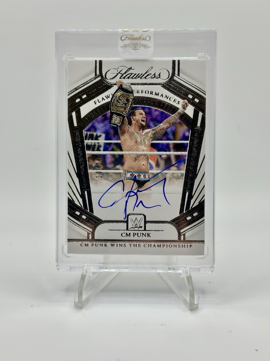 2024 Panini WWE Flawless CM Punk Flawless Performance 2024 Panini WWE Flawless CM Punk Flawless Performance