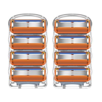 Gillette Fusion Proglide Power Men's Razor Blade Refills 8 Count 5 Blade Shaving