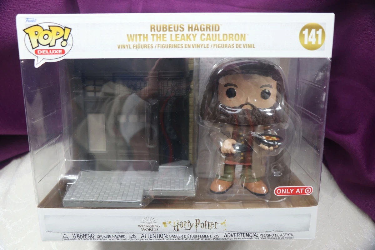 Funko Pop Harry Potter Rubeus Hagrid with Leaky Cauldron No 141 Vinyl  Figure