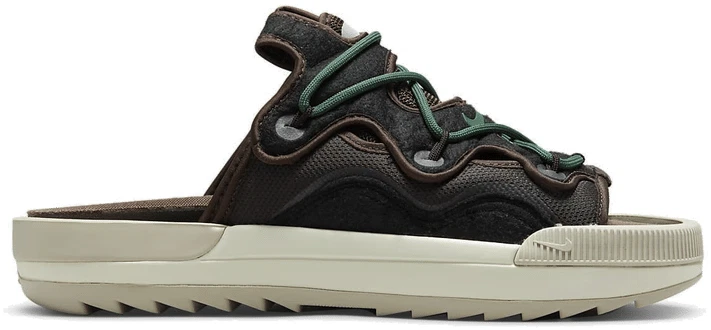 Nuovi con scatola Nike Offline 2.0 Slides Slip On sandali velluto marrone oliva DJ6229 20021 10