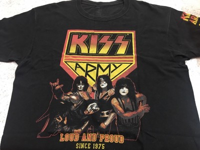 KISS T-SHIRT - KISS ARMY OFFICAL MEMBER 