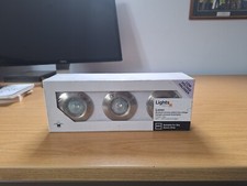 Set of 3 downlights - Chrome - 12v - 20W bulbs - Lorce from B&Q