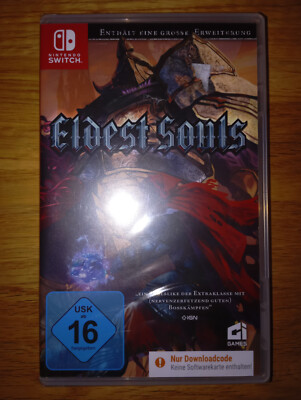 Eldest Souls Code in der Box Nintendo Switch -NEU NEW Sealed