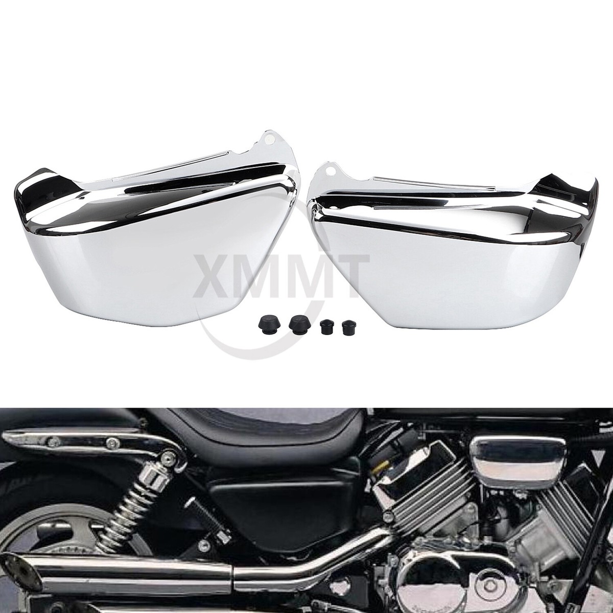 Left Right Battery Side Panel Fairing Covers For Honda Magna 750