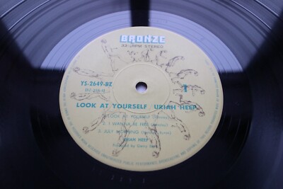 Uriah Heep ‎– Look At Yourself JAPAN 1972 vinyl LP YS-2649-BZ | eBay