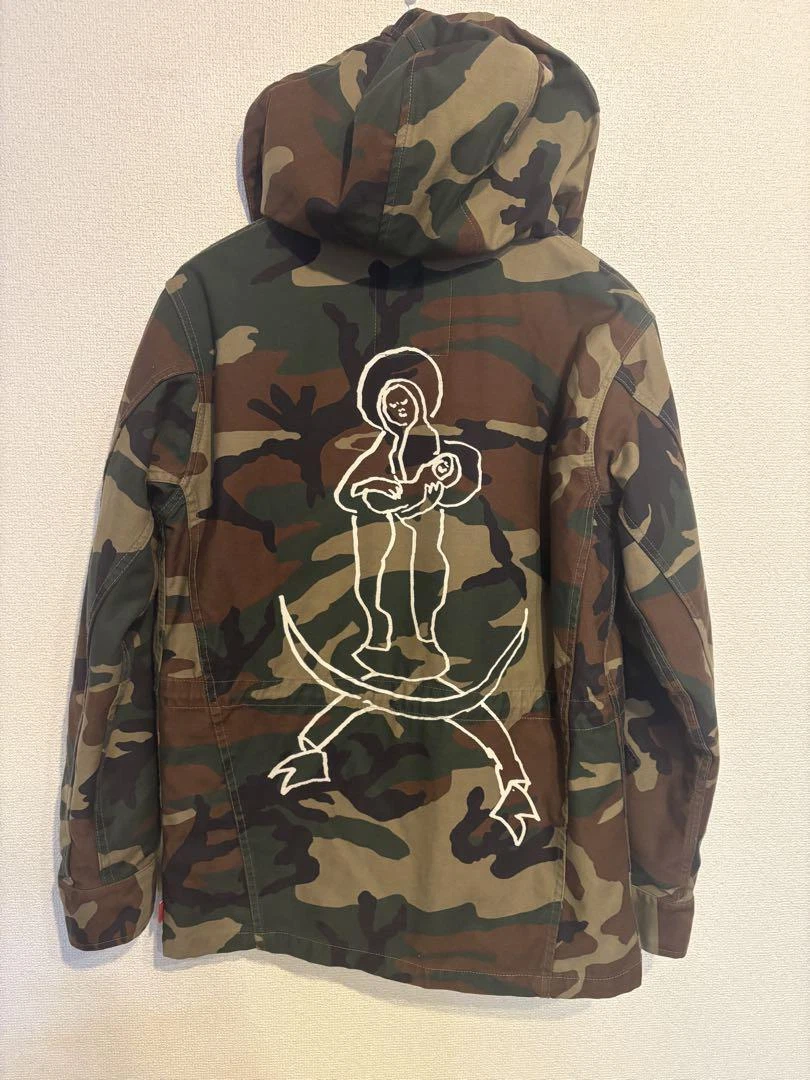 Veste Supreme M 51 Mark Gonzales Gonz Artwork taille S parka militaire rare