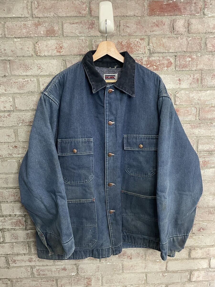 Vintage 70s JC Penney Big Mac Workwear USA Denim Blanket Vintage 70s JC Penney Big Mac Workwear USA Denim Blanket