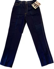 Vintage 80s Gitano Jeans Women's 14 Blue Basic Denim Missy Power Stretch NWT