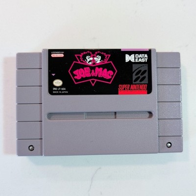 Joe and Mac (Super Nintendo SNES, 1992) Cartridge Only Tested & Working