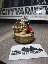 Disney Sorcerer Apprentice Music Box Ceramic Fantasia Mickey Brooms Not Working 