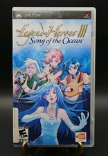 Legend of Heroes III 3 Song of the Ocean (Sony PSP, 2007) Complete Tested
