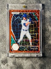 Jake Fox 2021 Prizm Draft Picks Red Velocity Prizm Prospect Parallel