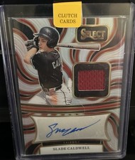 2025 Panini Select Slade Caldwell Auto Patch #33/49 Arizona