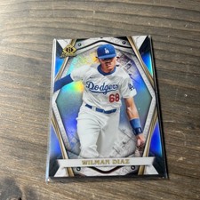 2022 Bowman Wilman Diaz BI-10 Invicta | Los Angeles Dodgers