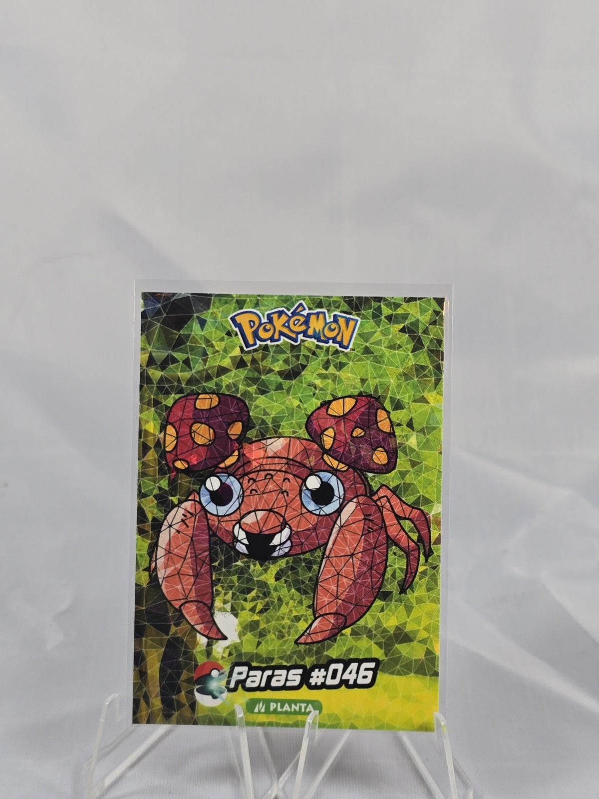 Paras #46 - Cracked Ice Holo - Crystal Collection 2024 - Pokemon Card