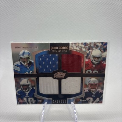 2011 Topps Prime Leshoure/Todman/Williams/Vereen Quad Combo Relic /350