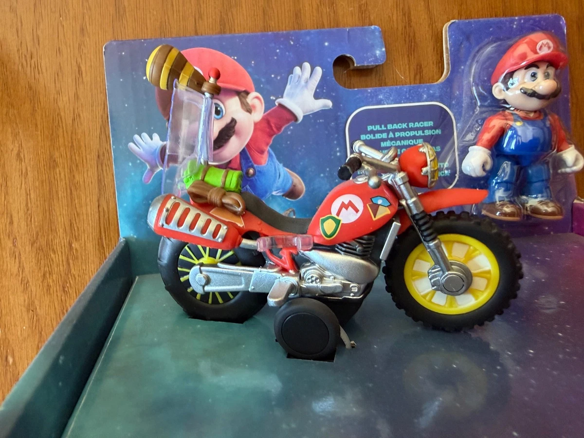 Super Mario Galaxy Movie – Mario com Moto de Corrida – Jakks Pacific