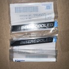 NOS GM OEM 1986 1987 Buick Regal Grand National Front Fender Emblems Intercooled