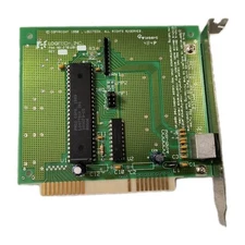 VINTAGE 1990 LOGITECH  270120 8 BIT ISA PS2 MOUSE CARD FCC DZLPMIC2 MXB192