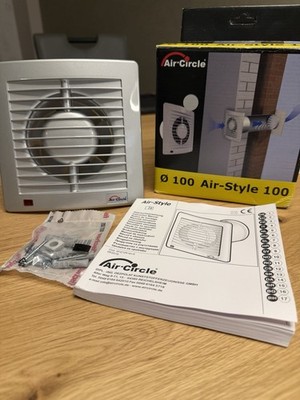 Air-Circle Air Style N39216 Kleinraumventilator 100 mm 85 m³/h IPX4