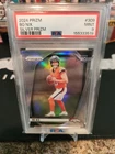 2024 Panini Prizm Rookies Bo Nix #309 Silver Prizm (RC) PSA 9