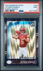 2024 PANINI DONRUSS OPTIC PURPLE SHOCK #248 JAYDEN DANIELS ROOKIE RC PSA 9