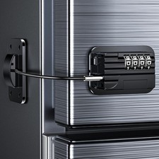 Upgraded Refrigerator Combination Locks- Changeable Password Fridge Locks for Ki