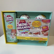 ZURU Mini Brands Fill the Fridge Costco Exclusive Set w/ 3 Mini Balls QUICK SHIP