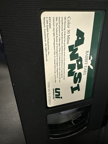 Anansi (VHS, 1991) Narrated by Denzel Washington Music by UB40 - Picture 3 of 3