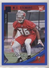 2018 Panini Donruss Rookie Press Proof Blue MJ Stewart #371 o6n