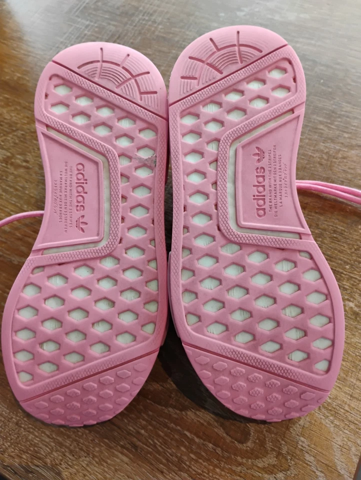 Adidas NMD_R1 Bliss Rosa Mujer Zapatos Atléticos IE9078 US 1.1/2 EU 33 Foto 2 de 4