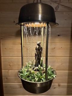 Refurbished & Restored Working Vintage Rain Oil Lamp