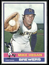 1976 Topps #377 Mike Hegan